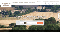 Desktop Screenshot of moulin-du-chateau.com